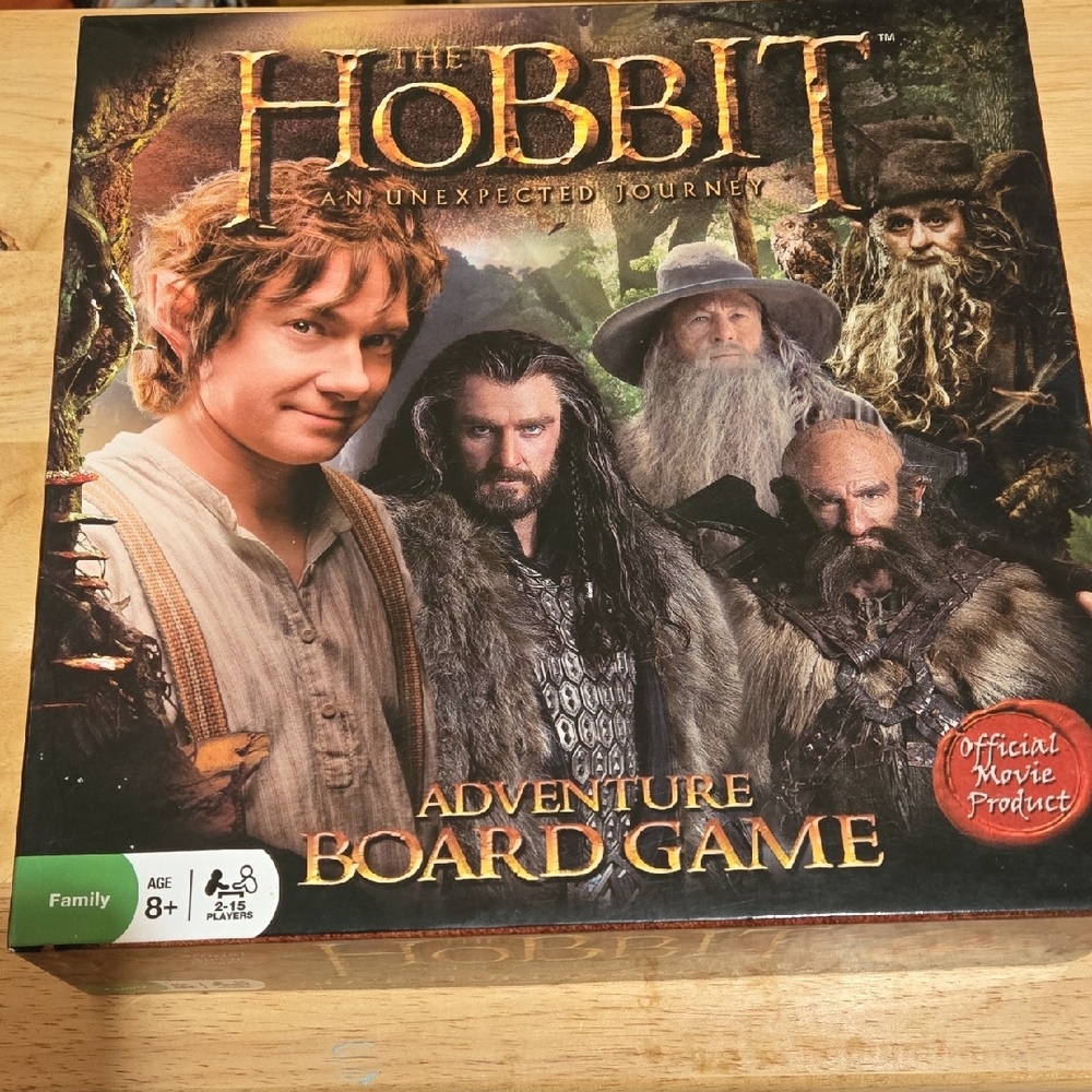 The Hobbit An Unexpected Journey Adventure Board Game
